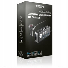 Automobilių Įkroviklis USB Skaidiklis 18W/120W 12/24V kaina ir informacija | Automobilių 12V el. priedai | pigu.lt