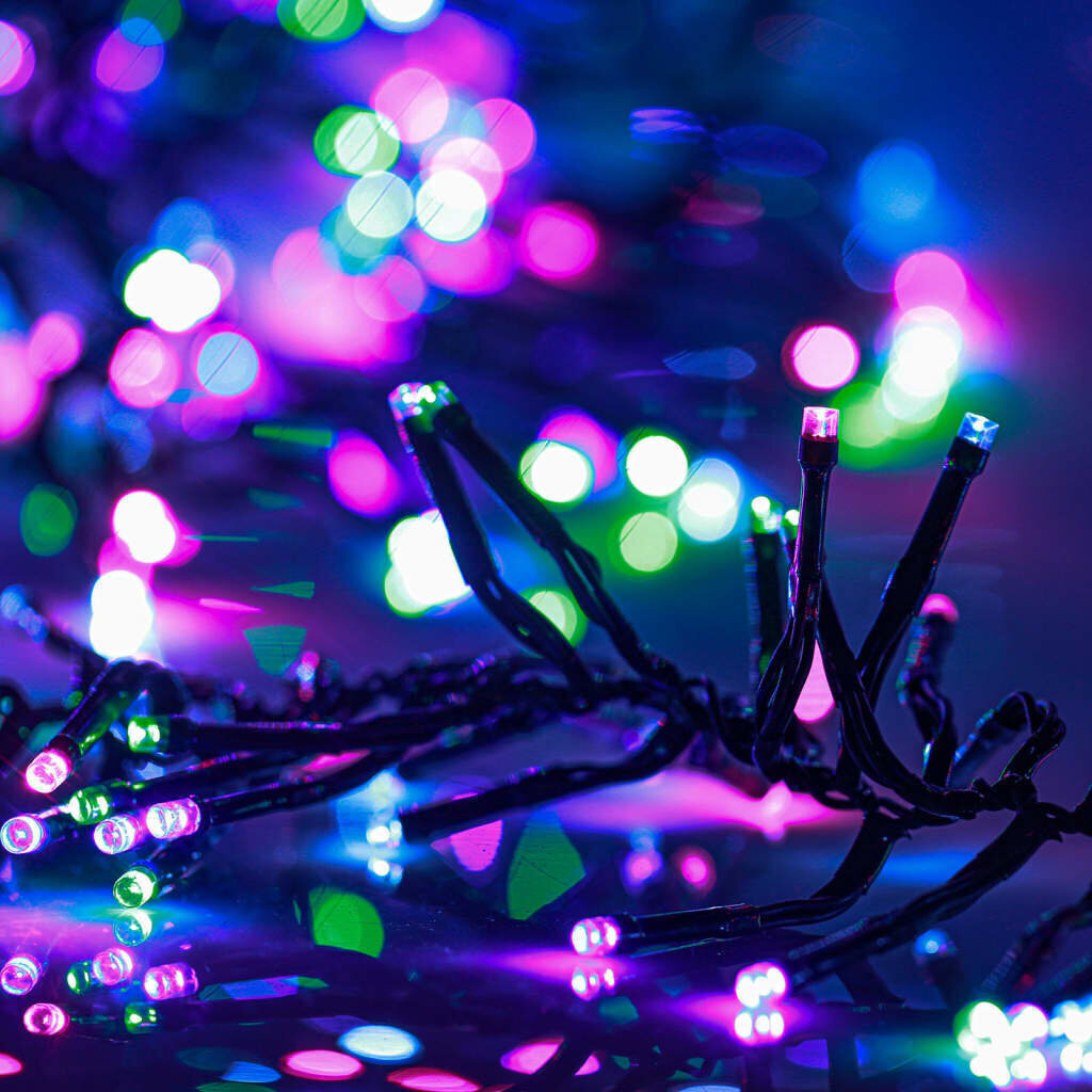 Kalėdinė girlianda, 3000 LED, 60m kaina ir informacija | Girliandos | pigu.lt