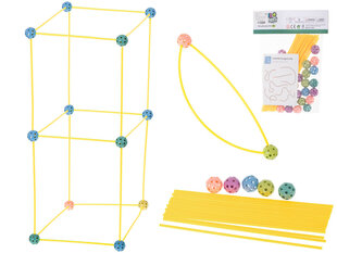 Statybiniai vamzdeliai, 75 vnt цена и информация | Конструкторы и кубики | pigu.lt