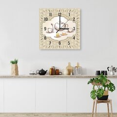 Sieninis laikrodis Popietės arbata kaina ir informacija | Laikrodžiai | pigu.lt