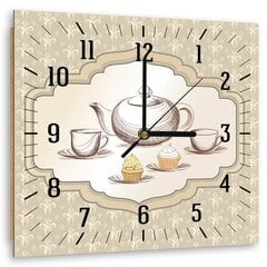 Sieninis laikrodis Popietės arbata kaina ir informacija | Laikrodžiai | pigu.lt