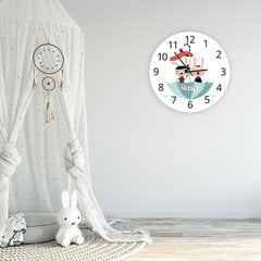 Sieninis laikrodis Maži piratai цена и информация | Часы | pigu.lt