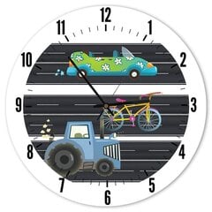 Sieninis laikrodis Lenktynės цена и информация | Часы | pigu.lt