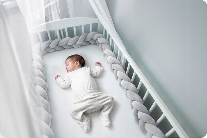 RicoKids lovos apsauga, 300x11,5 cm kaina ir informacija | Patalynė kūdikiams, vaikams | pigu.lt