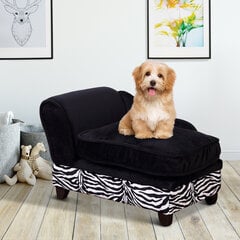 PawHut sofa šunims su laikymo vieta, gultas šunims ir katėms kaina ir informacija | Guoliai, pagalvėlės | pigu.lt