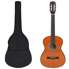 Klasikinės gitaros rinkinys vaikams, 8 dalių, 3/4 36" цена и информация | Гитары | pigu.lt