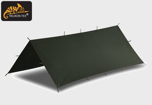 Stovyklavimo tentas, Baldakimas HELIKON-TEX, SUPERTARP Small Žalia 200 x 250 cm kaina ir informacija | Kitas turistinis inventorius | pigu.lt