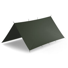 Stovyklavimo tentas, Baldakimas HELIKON-TEX, SUPERTARP Žalia 300 x 300 cm цена и информация | Другой туристический инвентарь | pigu.lt