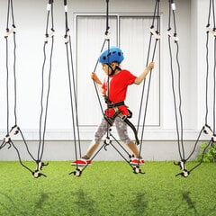 Vaikiškos virvinės kopėčios nuo 3 iki 14 metų 1,65 m keliamoji galia iki 100 kg kaina ir informacija | Čiuožyklos, laipiojimo kopetėlės | pigu.lt
