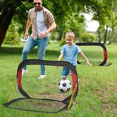 Mini futbolo vartai Homcom, 120 x 80 x 80 cm. цена и информация | Игрушки для песка, воды, пляжа | pigu.lt