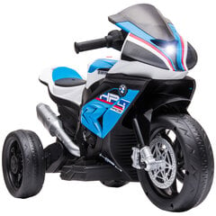 Vienvietis vaikiškas elektrinis motociklas BMW, mėlyna kaina ir informacija | Elektromobiliai vaikams | pigu.lt