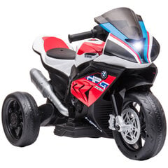 Vienvietis vaikiškas elektrinis motociklas BMW, raudona kaina ir informacija | Elektromobiliai vaikams | pigu.lt