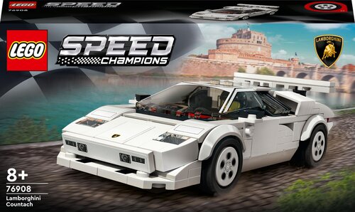 Prekė su pažeista pakuote. 76908 LEGO® Speed Champions Lamborghini Countach kaina ir informacija | Žaislai vaikams su pažeista pakuote | pigu.lt