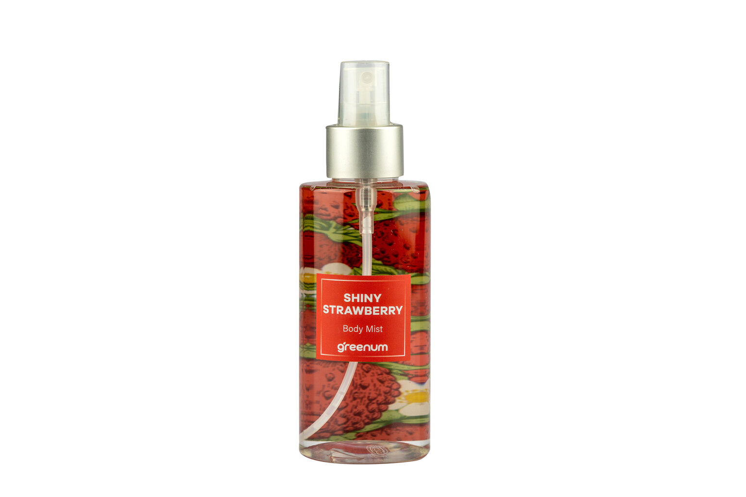 Aromatinis kūno purškiklis Greenum Shiny Strawberry, 150 ml цена и информация | Parfumuota kosmetika moterims | pigu.lt