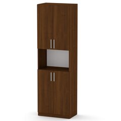 Шкаф КШ-5, коричневый цена и информация | Шкафчики в гостиную | pigu.lt