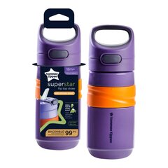 Sportinė gertuvė Tommee Tippee Fliptop, 18 mėn+, violetinė, 500 ml kaina ir informacija | Buteliukai kūdikiams ir jų priedai | pigu.lt