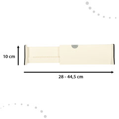 Stalčių skirtukas, 28-44,5 cm kaina ir informacija | Daiktadėžės | pigu.lt