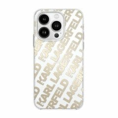 Karl Lagerfeld KLHCP15LHKFOEMD iPhone 15 Pro 6.1" złoty|gold hardcase IML Fullover  Logo цена и информация | Чехлы для телефонов | pigu.lt