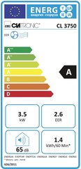 Prekė su pažeidimu.Mobilus kondicionierius CLATRONIC CL 3750 WIFI, 3,5kW kaina ir informacija | Prekės su pažeidimu | pigu.lt