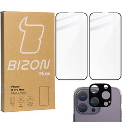 Bizon Edge 2 Tempered Glass kaina ir informacija | Apsauginės plėvelės telefonams | pigu.lt