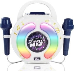 Vaikiška karaoke sistema su dviem mikrofonais kaina ir informacija | Mikrofonai | pigu.lt