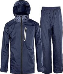 SwissWell Мужская водонепроницаемая куртка и брюки, L цена и информация | Мужские куртки | pigu.lt