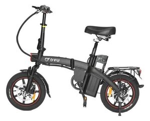 Elektrinis dviratis Dyu A5, 14", pilkas kaina ir informacija | Elektriniai dviračiai | pigu.lt