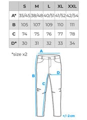 Мужские спортивные брюки Ombre OM-PASK-22FW-013 цена и информация | Мужские брюки | pigu.lt