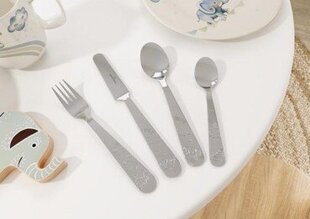 Villeroy & Boch детский комплект столовых приборов "Walk like an Elephant", 4шт цена и информация | Столовые приборы | pigu.lt