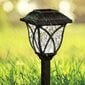 6× Eddcom solar lamp, black, 45 cm, 6 pcs. kaina ir informacija | Lauko šviestuvai | pigu.lt