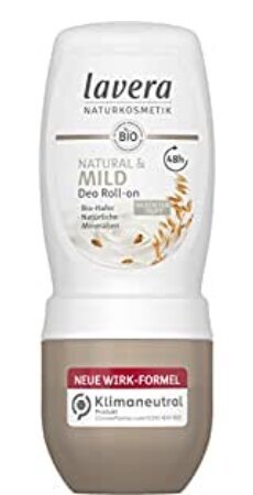 Rutulinis dezodorantas Lavera Deo Roll-On Natural & Mild, 50 ml kaina ir informacija | Dezodorantai | pigu.lt