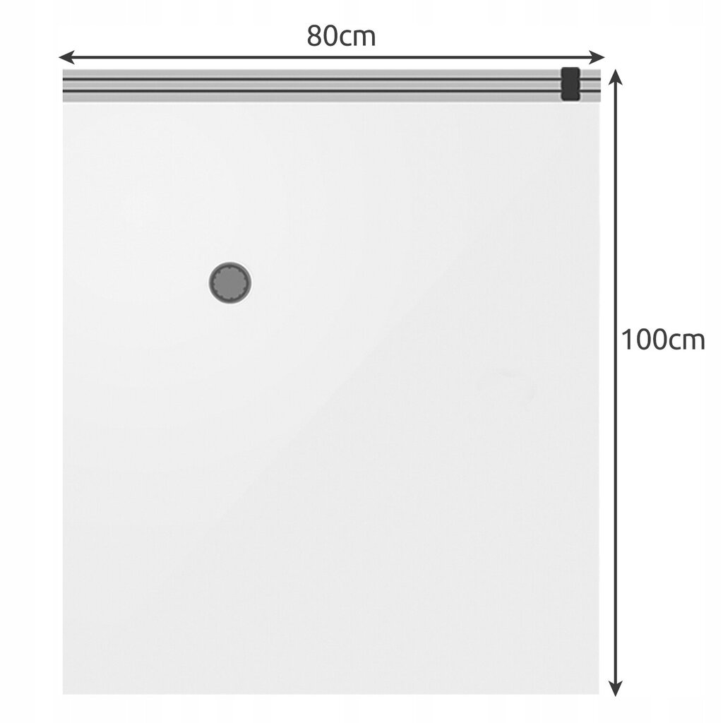 Vakuuminiai maišai drabužiams, 5 vnt, 80x100x30 cm kaina ir informacija | Pakabos, maišai drabužiams | pigu.lt