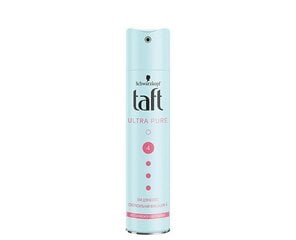 Plaukų lakas Taft Hairspray Pure, 250ml kaina ir informacija | Plaukų formavimo priemonės | pigu.lt