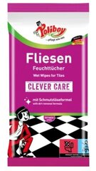 (DE) Полибой, Влажные салфетки для каменных плит и полов, 15 шт. цена и информация | Инвентарь для уборки и принадлежности | pigu.lt