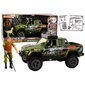 Mašinėlė Off-Road Hunting Car Hunter Dinosaur Lights Sounds Green цена и информация | Žaislai berniukams | pigu.lt