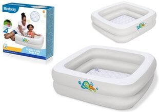 Надувной детский бассейн Bestway Baby Tub, 86x86x25 см 51116 цена и информация | Игрушки для малышей | pigu.lt