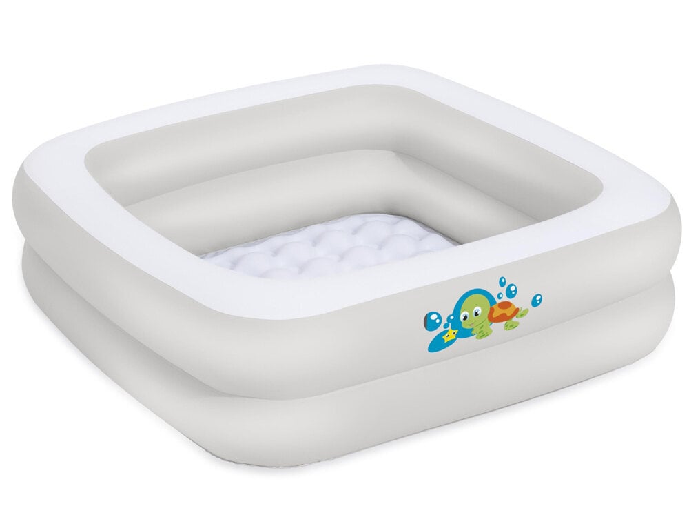 Pripučiamas baseinas kūdikiams Baby Tub Bestway, 51116, baltas kaina ir informacija | Žaislai kūdikiams | pigu.lt