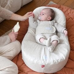 Gultukas Cocoonababy Red castle, linen natural, 69x40x19 cm цена и информация | Шезлонги и качели | pigu.lt