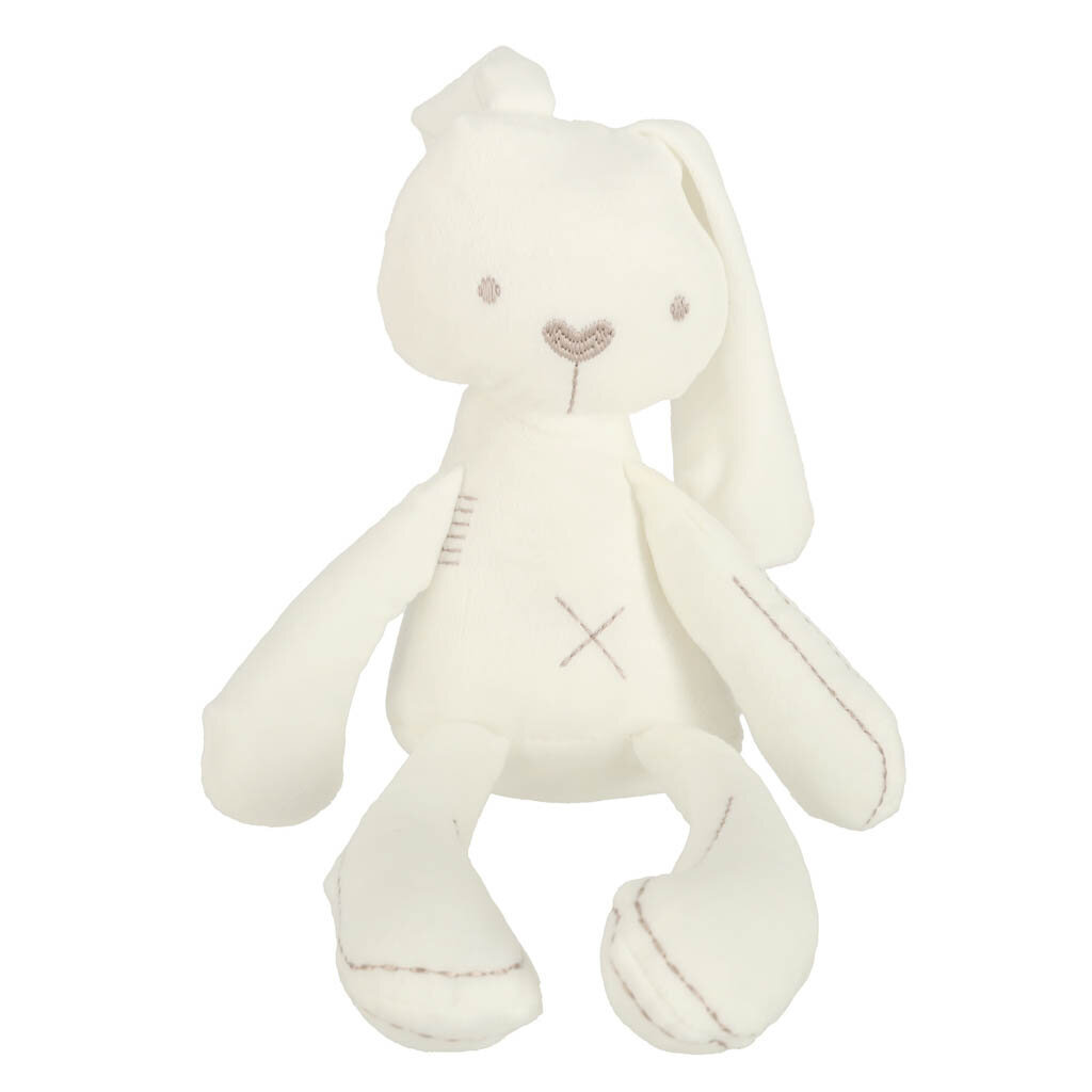 Minkštas žaislas triušis Bunny Ikonka, baltas, 49 cm цена и информация | Žaislai kūdikiams | pigu.lt