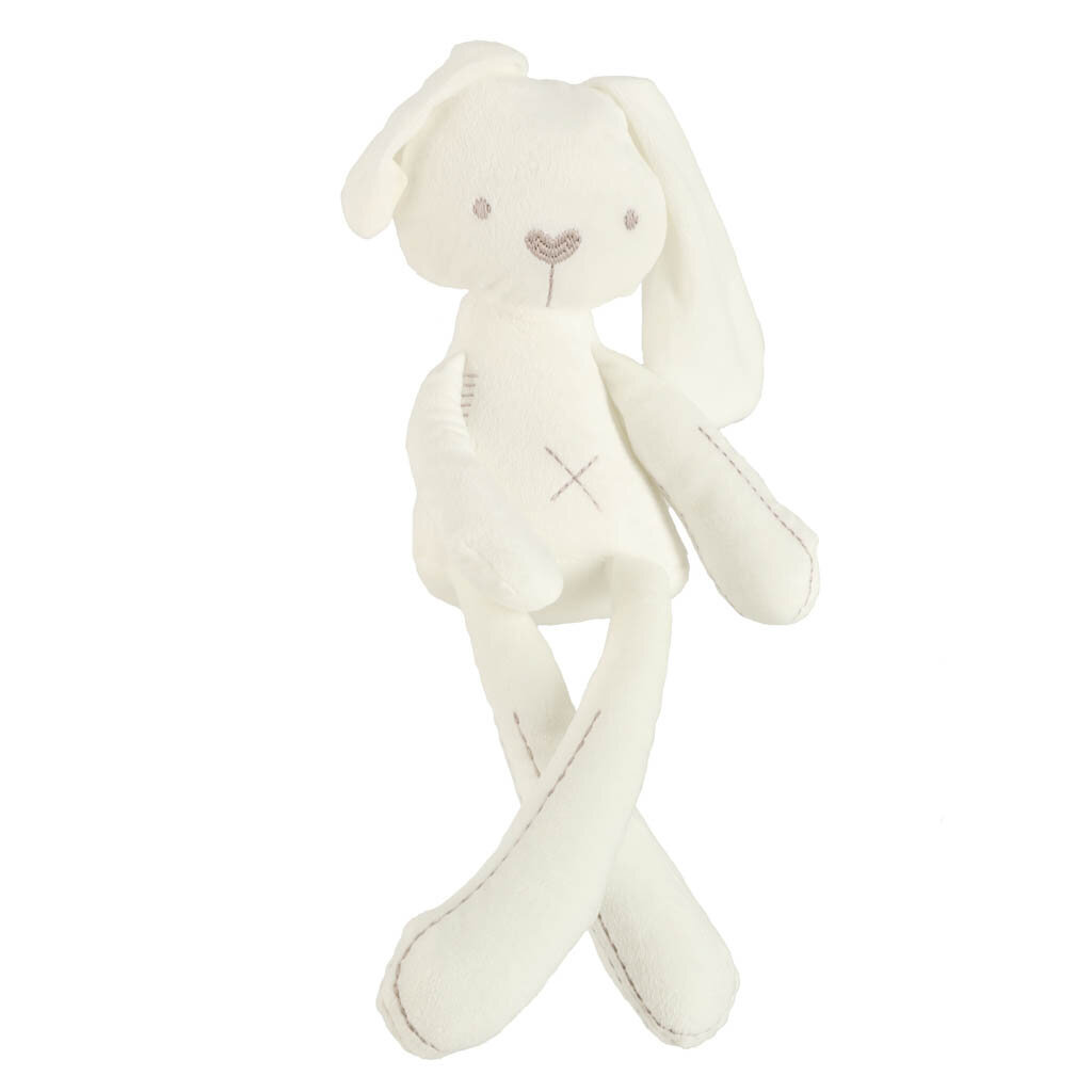 Minkštas žaislas triušis Bunny Ikonka, baltas, 49 cm цена и информация | Žaislai kūdikiams | pigu.lt