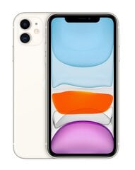 Apple iPhone 11 4G 128 GB White цена и информация | Мобильные телефоны | pigu.lt