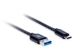 AQ Premium USB-C/USB 3.0, 1.8 m kaina ir informacija | Kabeliai ir laidai | pigu.lt