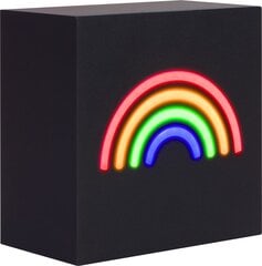 "BigBen Neon Bluetooth® Rainbow" belaidis garsiakalbis / medinis korpusas kaina ir informacija | Garso kolonėlės | pigu.lt