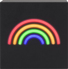 "BigBen Neon Bluetooth® Rainbow" belaidis garsiakalbis / medinis korpusas kaina ir informacija | Garso kolonėlės | pigu.lt