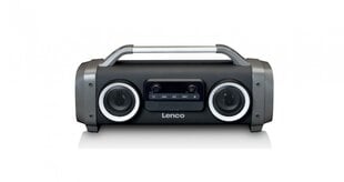 "Lenco" nešiojamasis "Boombox" SPR-100 "Bluetooth" USB FM kaina ir informacija | Radijo imtuvai ir žadintuvai | pigu.lt