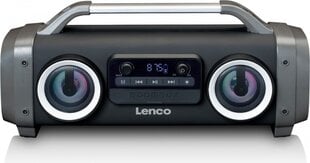 "Lenco" nešiojamasis "Boombox" SPR-100 "Bluetooth" USB FM kaina ir informacija | Radijo imtuvai ir žadintuvai | pigu.lt