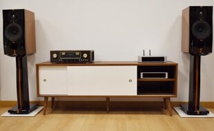 SONOROUS RETRO medinė rtv spintelė RTRA-140-VIC-WHT plotis 140 cm цена и информация |  Тумбы под телевизор | pigu.lt