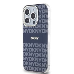 DKNY PC|TPU Repeat Pattern Tonal Stripe Magsafe Case for iPhone 13 Pro Blue цена и информация | Чехлы для телефонов | pigu.lt