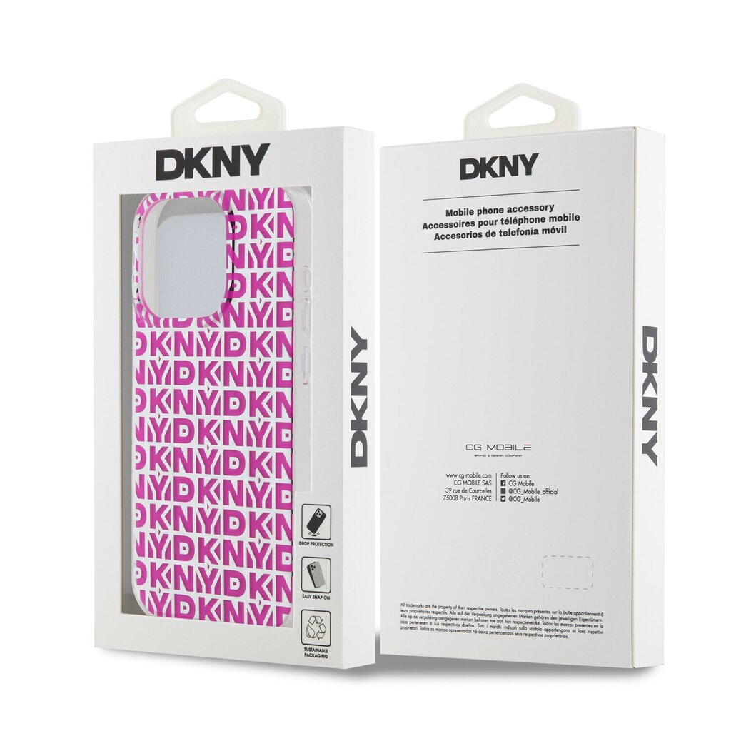 DKNY Repeat Pattern Case kaina ir informacija | Telefono dėklai | pigu.lt