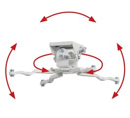 Кронштейн для проектора SYSTEM 2 - микрорегулируемый кронштейн BT899/W цена и информация | Аксессуары для проекторов | pigu.lt